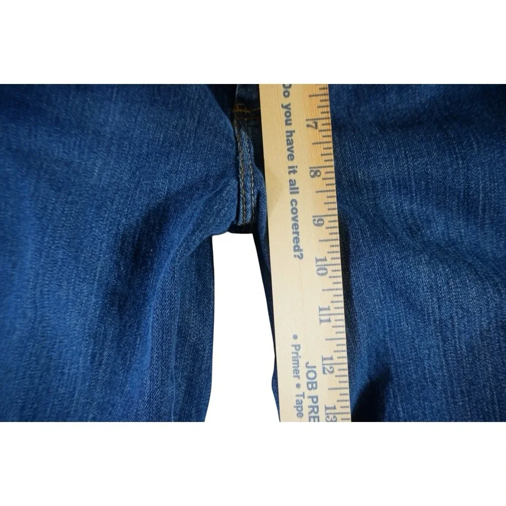 Boys Wrangler Riggs Workwear Strong Jeans Size 8x32 Dark Wash Bootcut‎